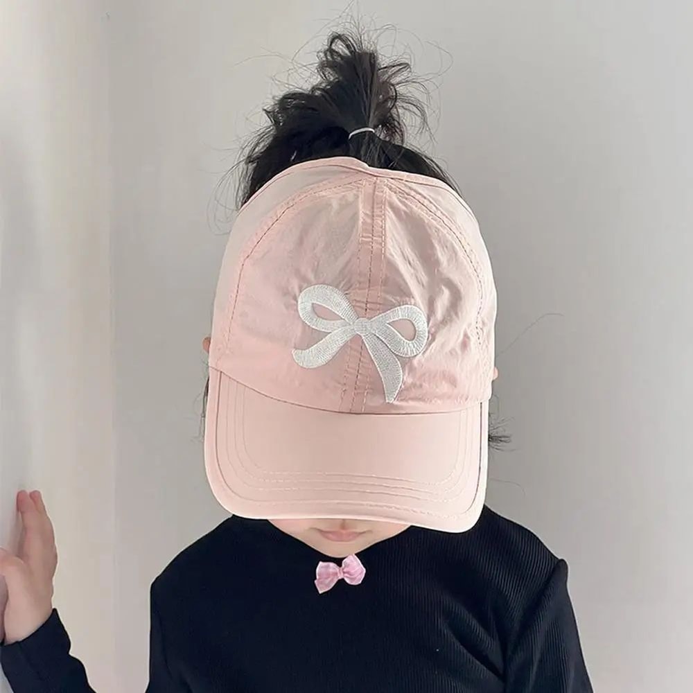 Cute Toddler Sun Hat With Bow 1