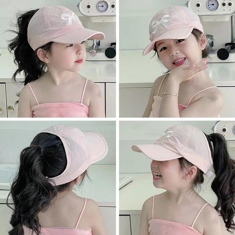 Cute Toddler Sun Hat With Bow 8