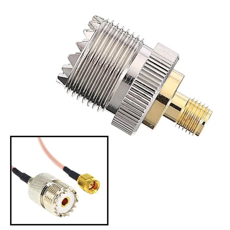 SMA Female To SO239 Antenna Adapter 1