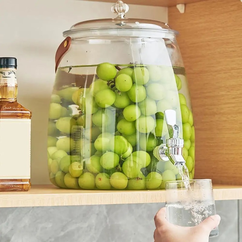 Large Fridge Water Dispenser Jug 9