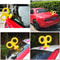 Funny 3D Wind Up Car Roof Sticker 4