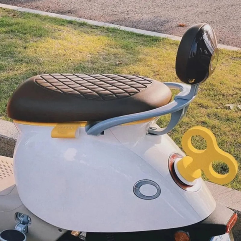 Funny 3D Wind Up Car Roof Sticker 5