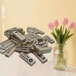 couples wooden love block game