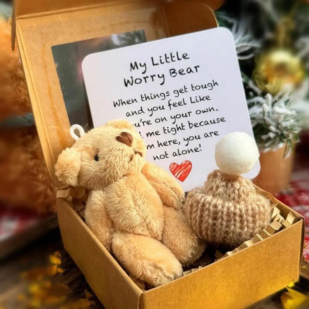 Mini Plush Worry Bear Gift Box 5
