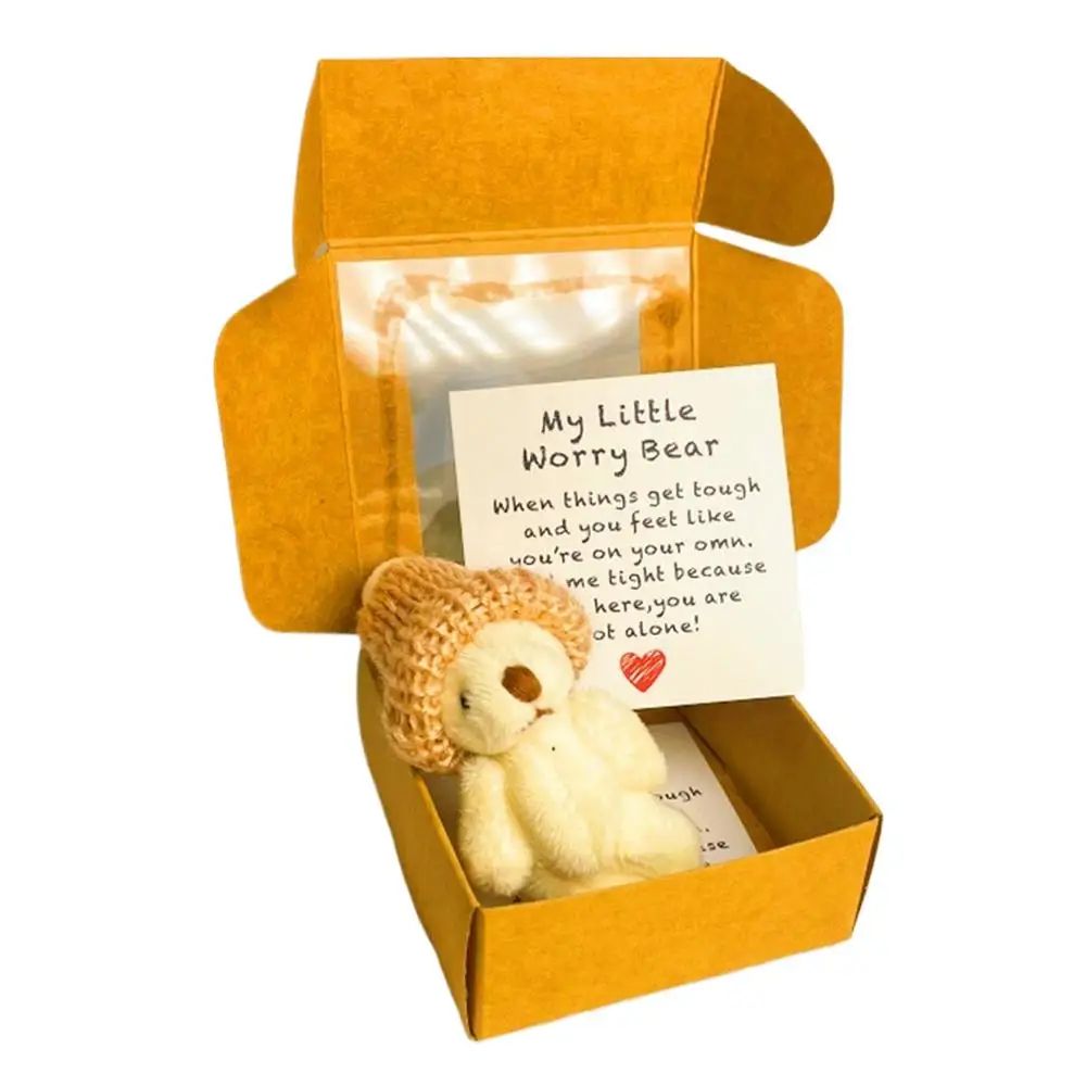 Mini Plush Worry Bear Gift Box 11