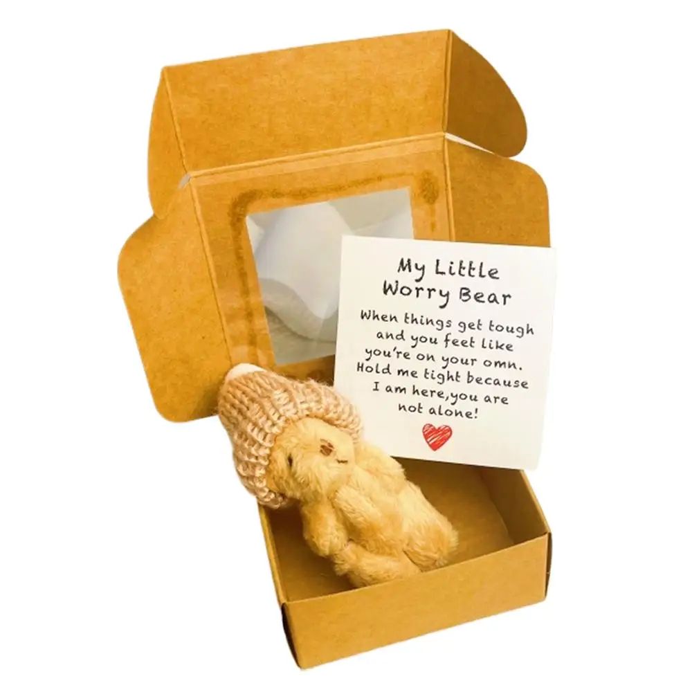 Mini Plush Worry Bear Gift Box 13