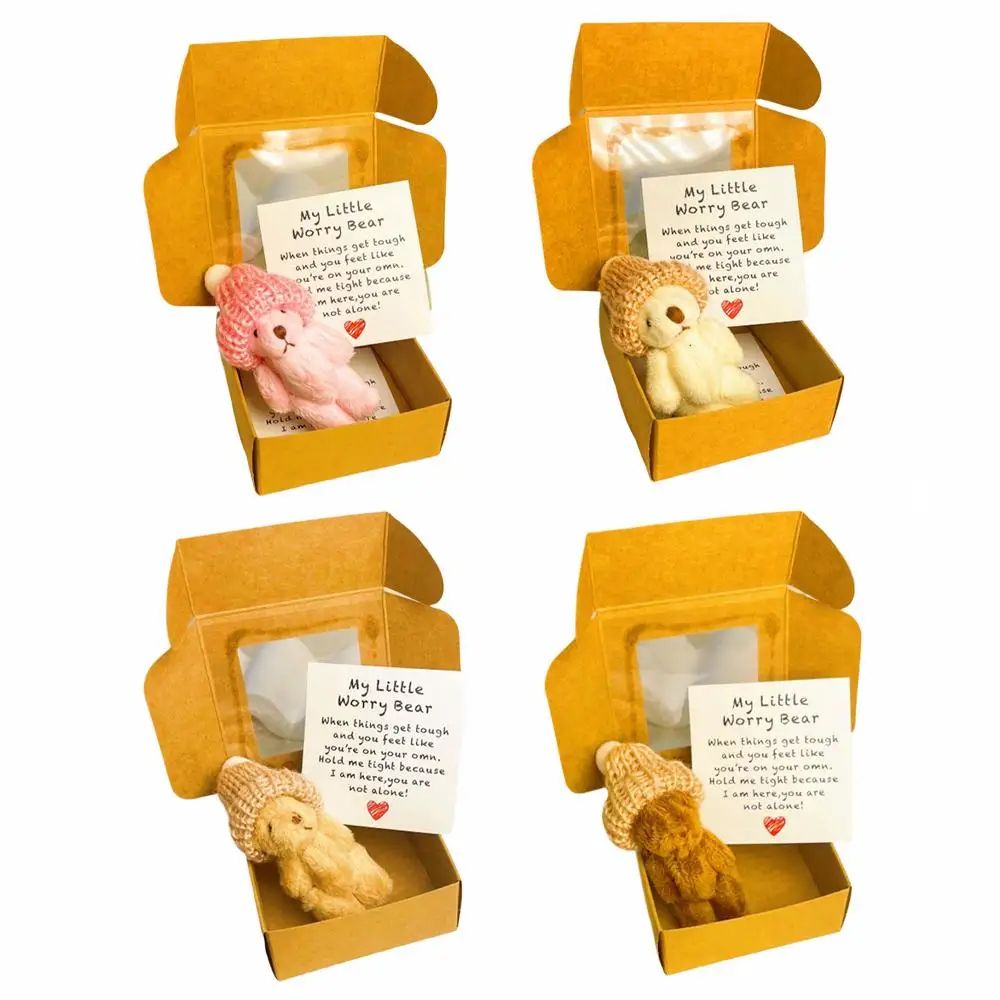Mini Plush Worry Bear Gift Box 14