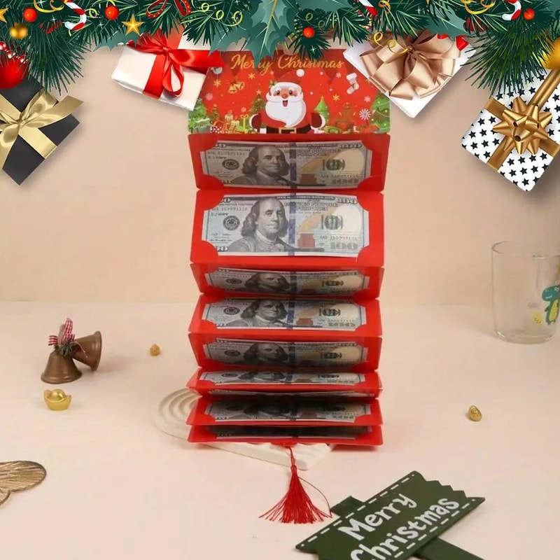 Christmas Cash Gift Card Holder 3
