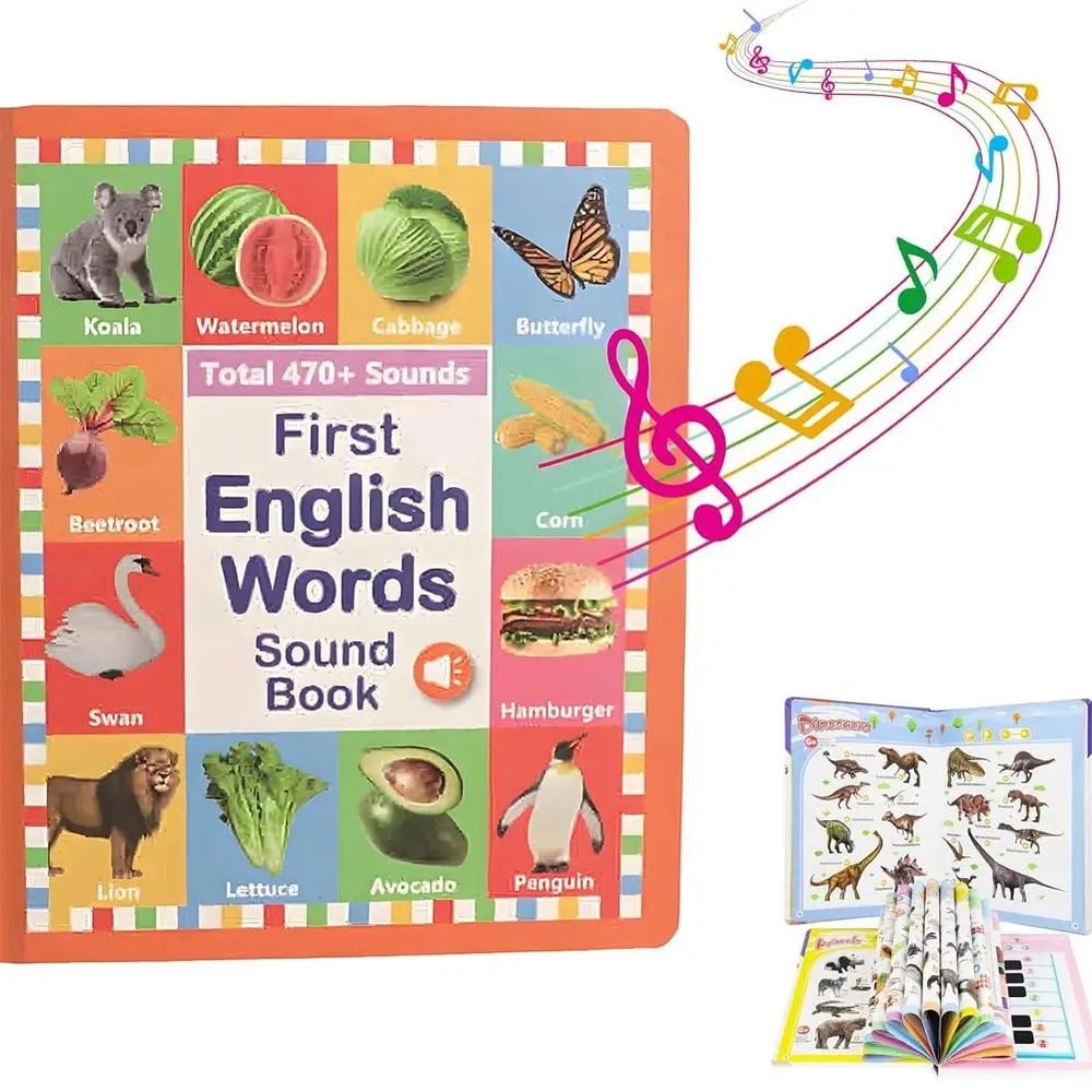 First English Words Sound Book 12