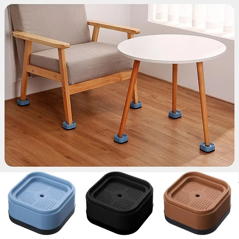 Adjustable Furniture Risers With Anti Slip Pads 10