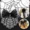Halloween Spider Web Bow Hair Clips 8