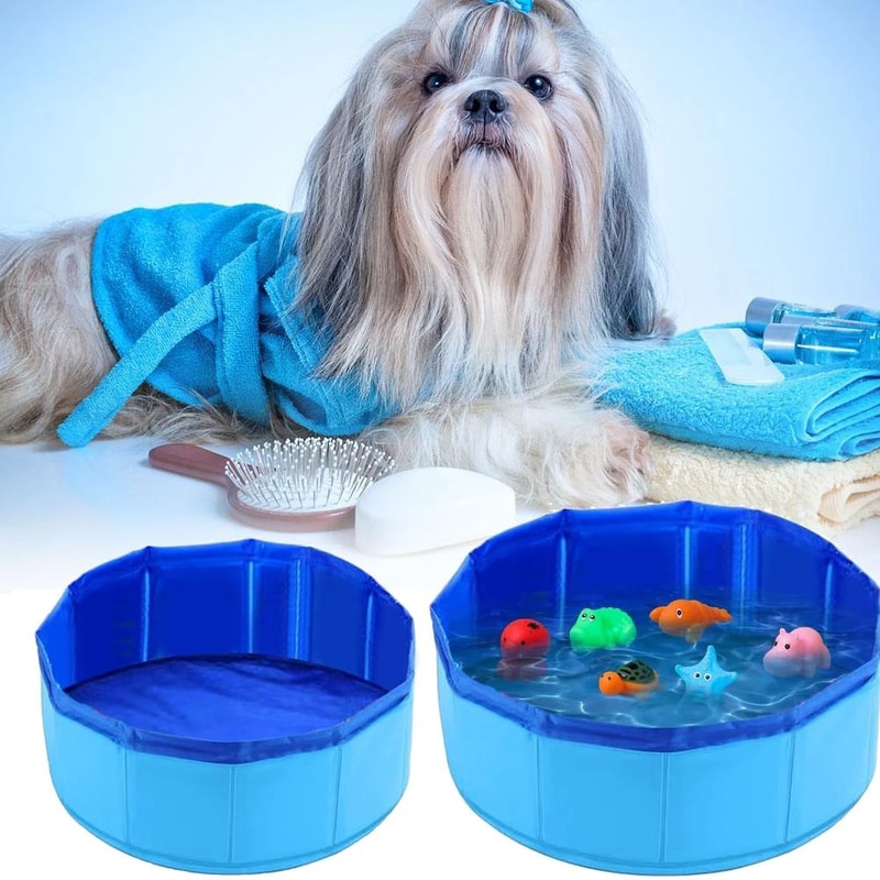Foldable Pet Bathing Tub Pool 1