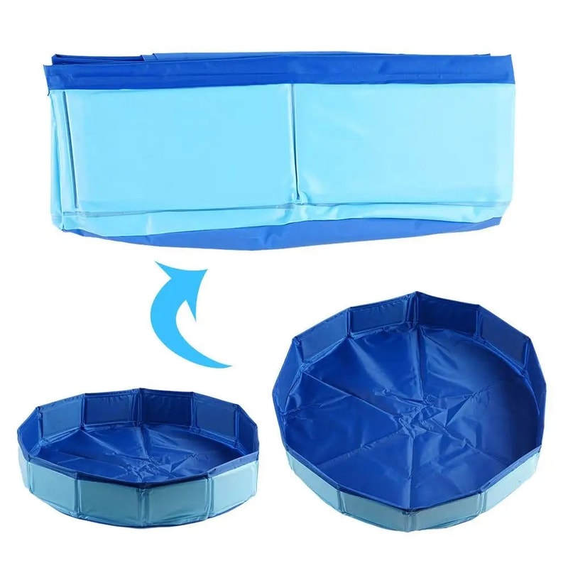 Foldable Pet Bathing Tub Pool 8