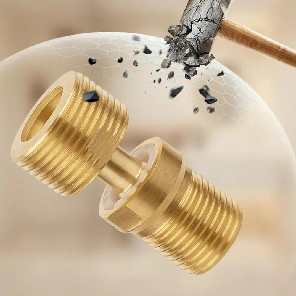 Adjustable Brass Shower Head Swivel Adapter 8