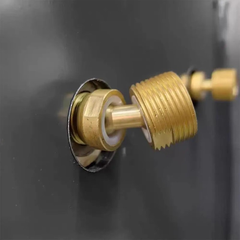 Adjustable Brass Shower Head Swivel Adapter 10