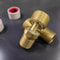 Adjustable Brass Shower Head Swivel Adapter 12