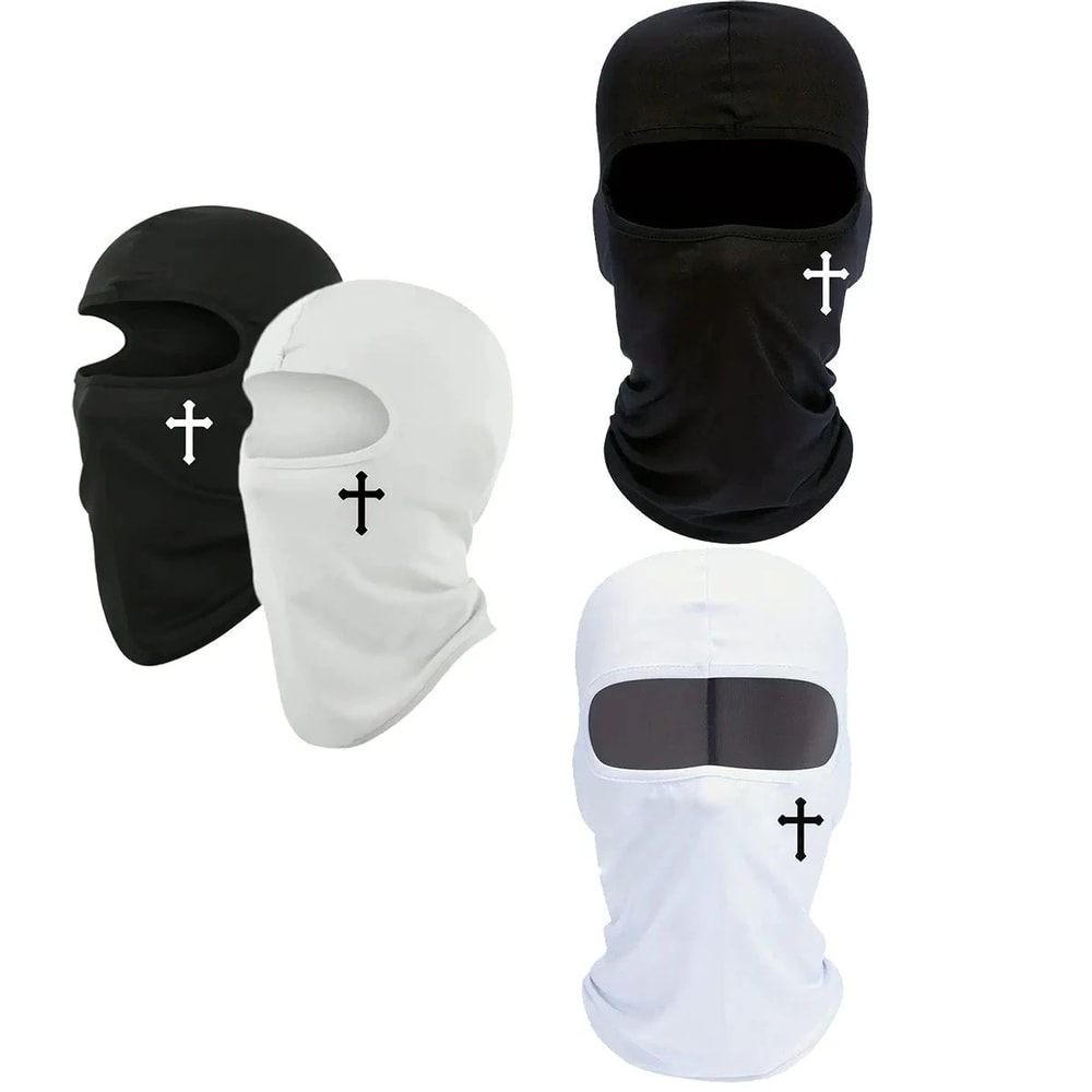 Christian Cross Full Face Balaclava Mask 0