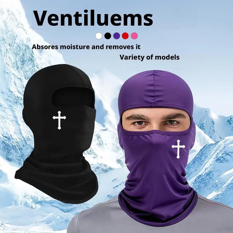 Christian Cross Full Face Balaclava Mask 3