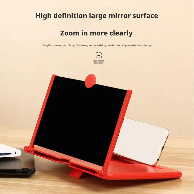 10 Inch Foldable Phone Screen Amplifier 8