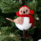 Christmas Artificial Cardinal Bird Ornaments 4