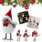 Christmas Artificial Cardinal Bird Ornaments 7