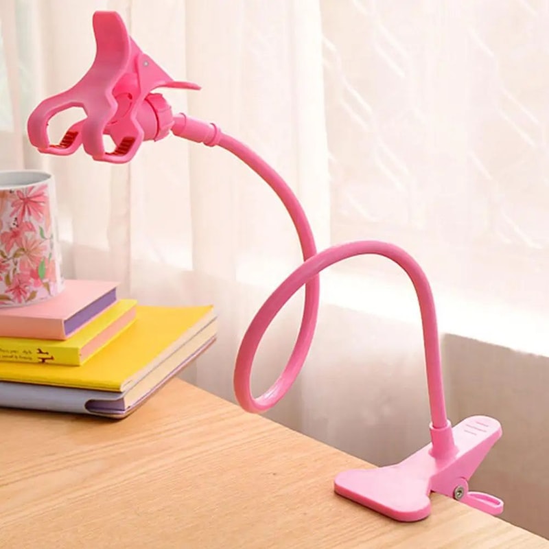Flexible Gooseneck Phone Holder Clip 3