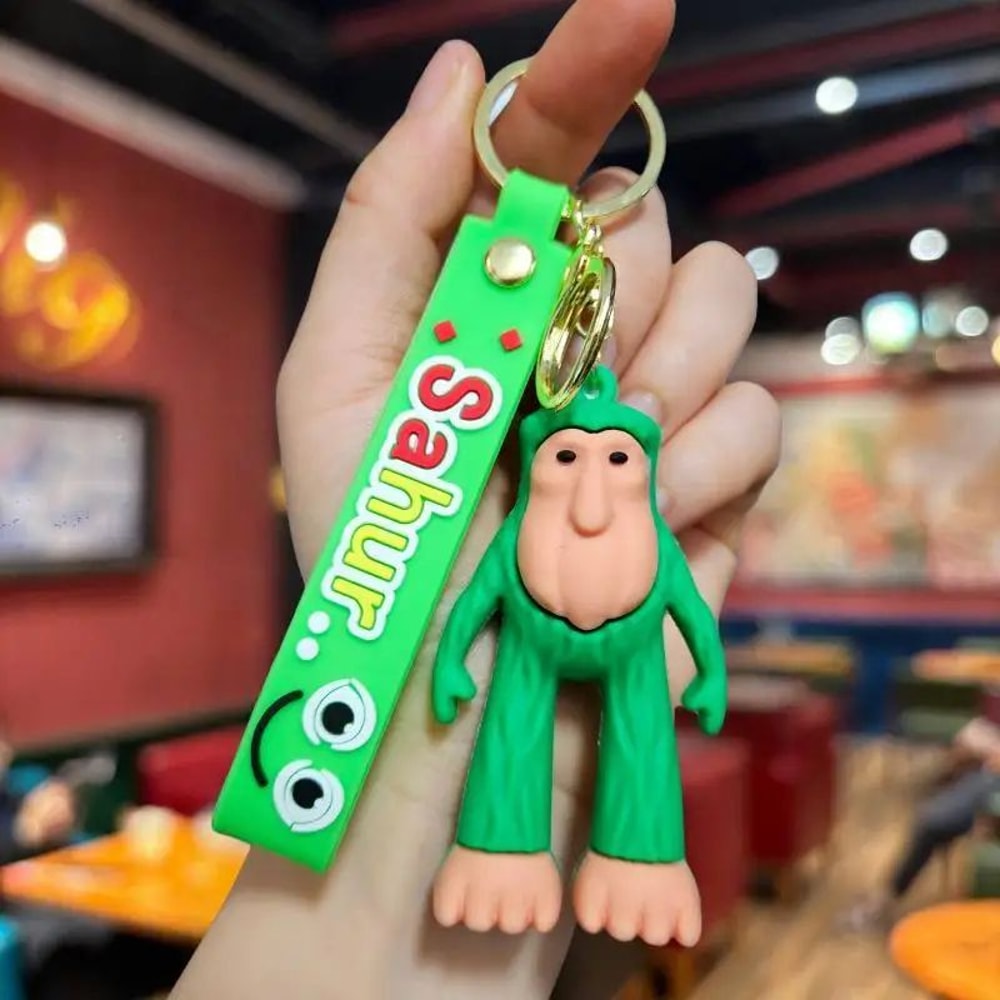 Funny Brainrot Animal Anime Keychain 10