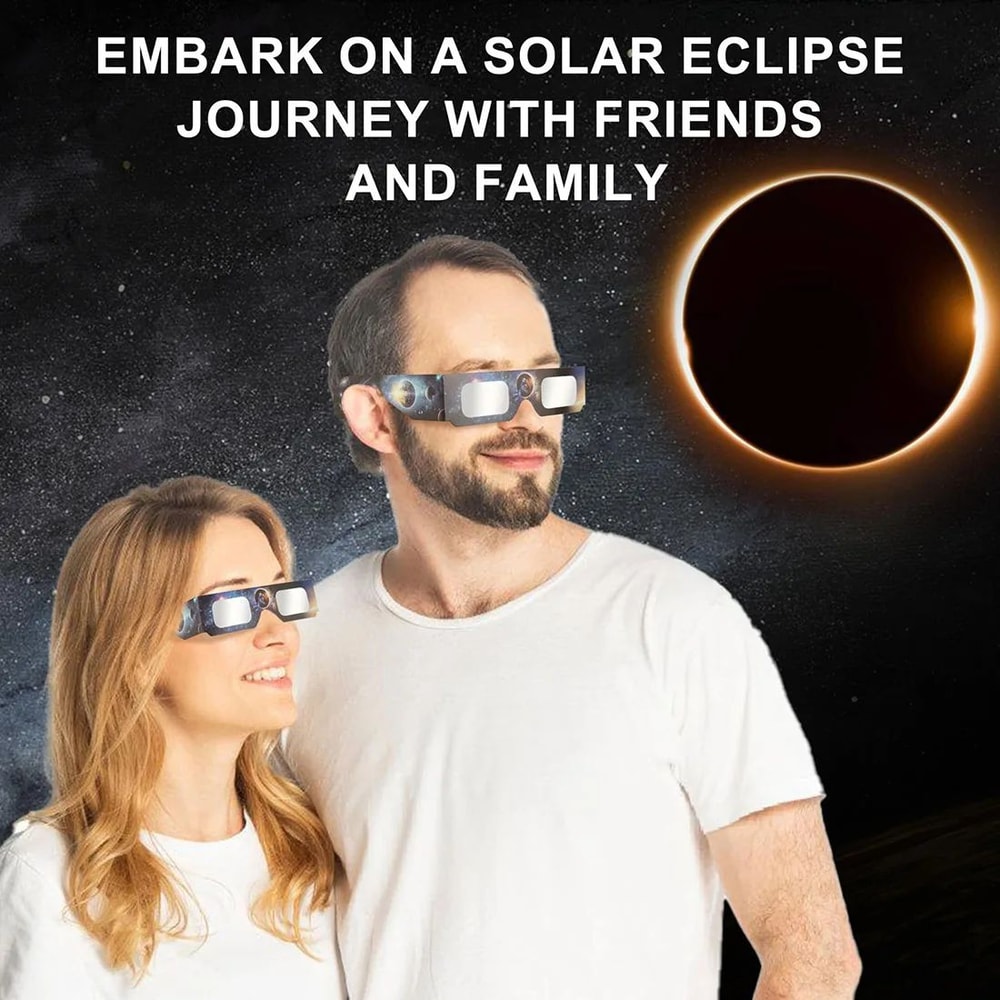 Solar Eclipse Viewing Glasses Pack 3