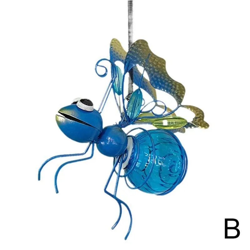 Solar Bee Lantern Garden Hanging Light 9