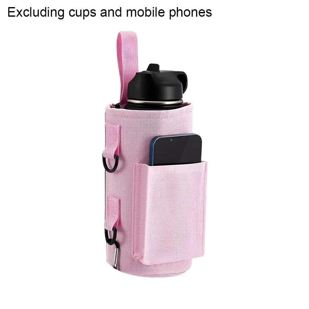 Magnetic Gym Water Bottle Holder Bag 11