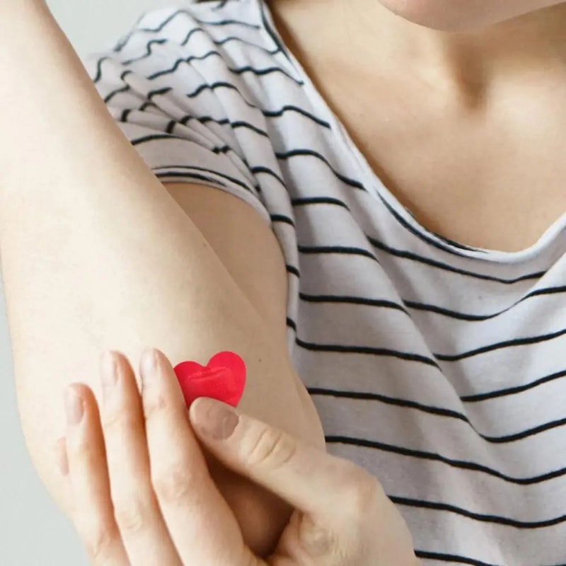 Heart Shaped Hydrocolloid Bandages 6