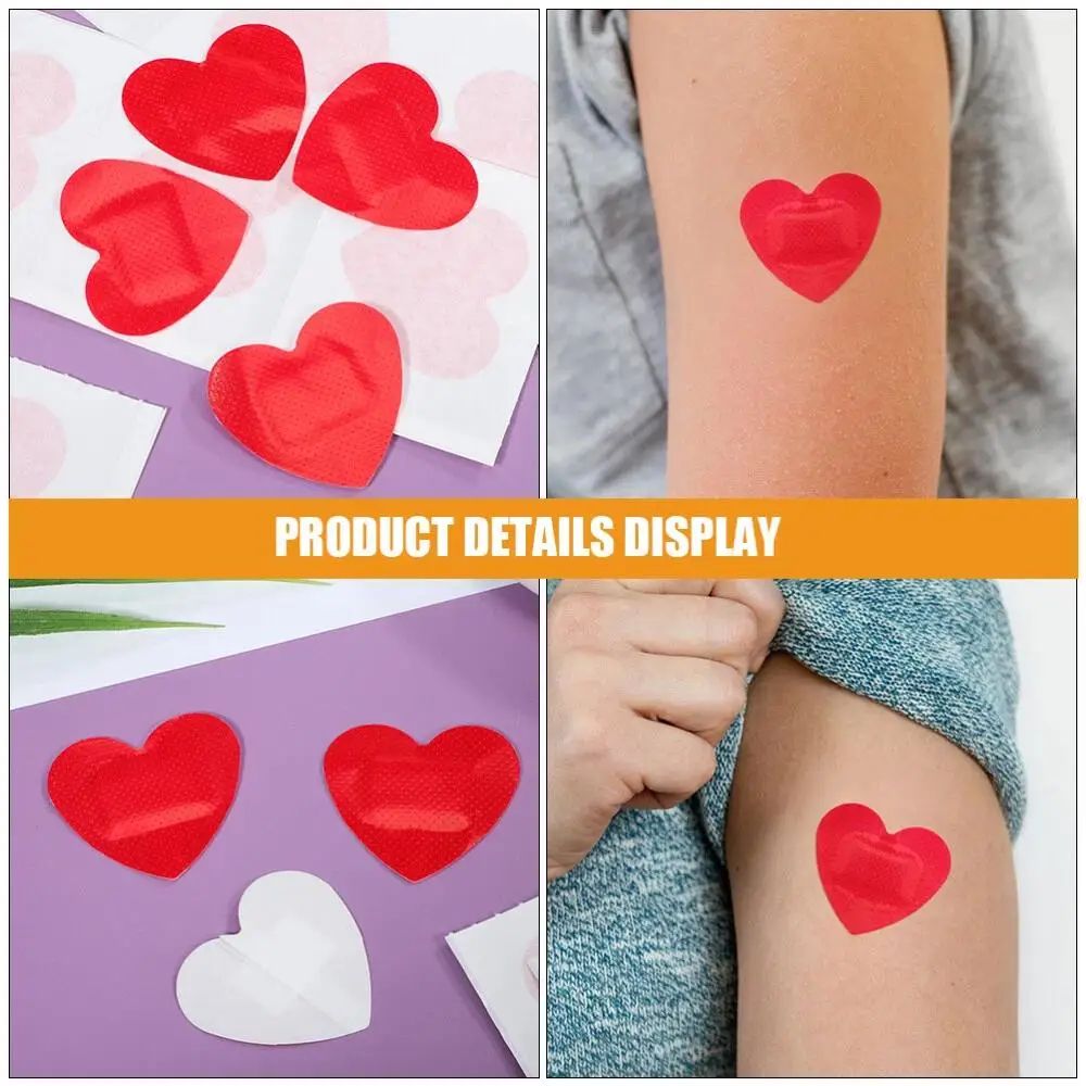 Heart Shaped Hydrocolloid Bandages 7