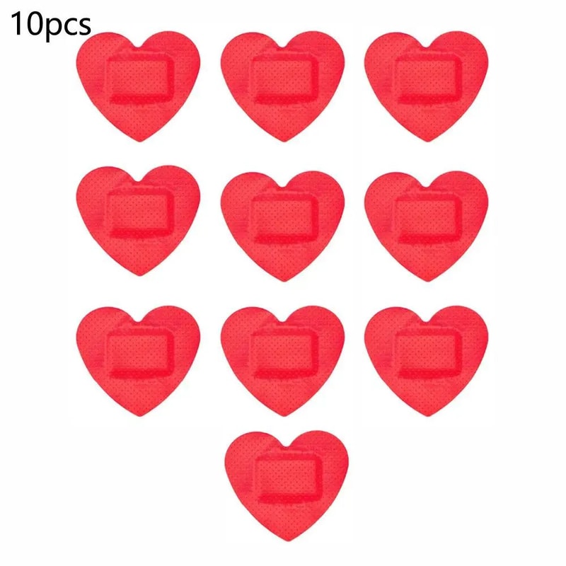 Heart Shaped Hydrocolloid Bandages 11