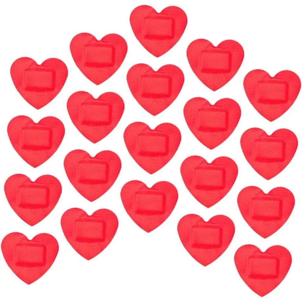 Heart Shaped Hydrocolloid Bandages 12