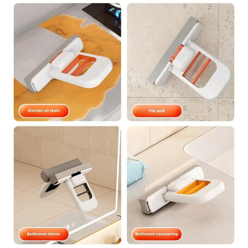 Mini Foldable Desktop Cleaning Mop 12