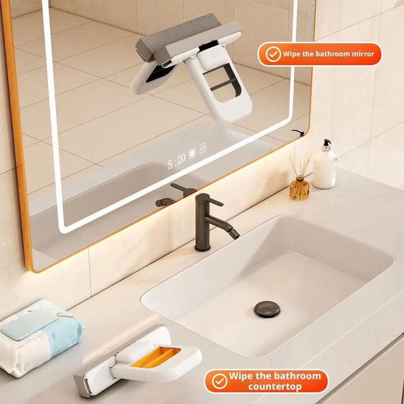 Mini Foldable Desktop Cleaning Mop 7