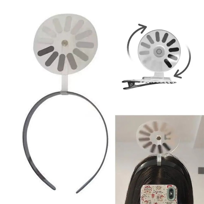 Funny Brain Loading Headband Hair Clip Set 8