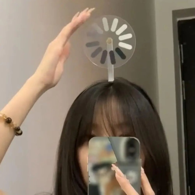 Funny Brain Loading Headband Hair Clip Set 9