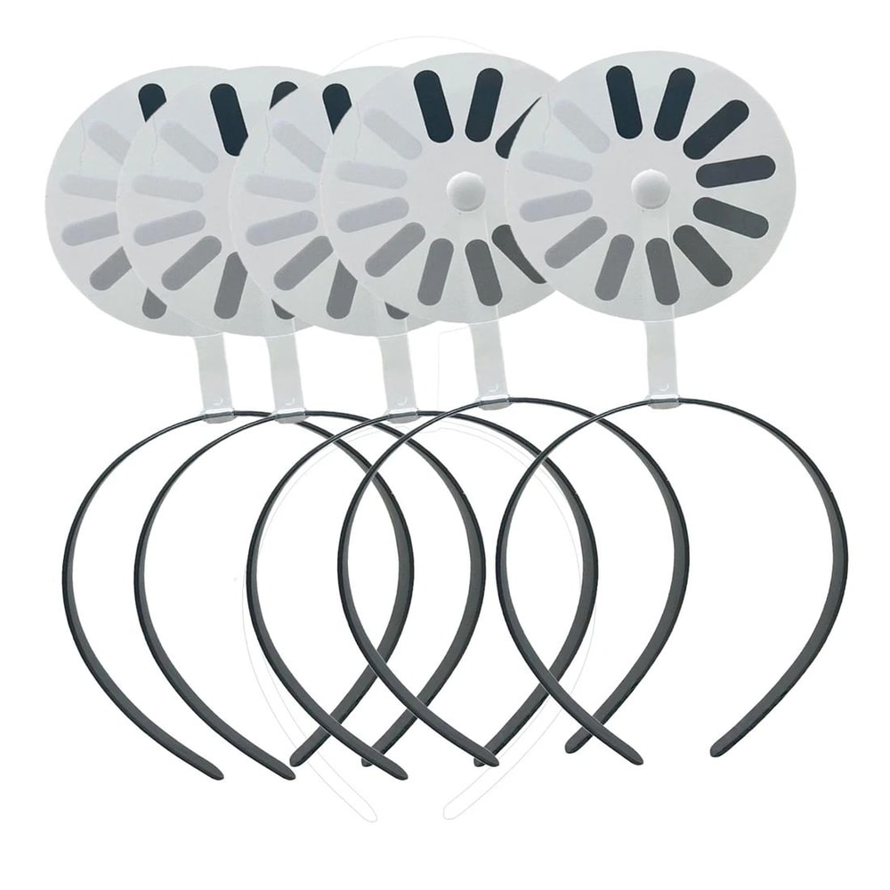 Funny Brain Loading Headband Hair Clip Set 17