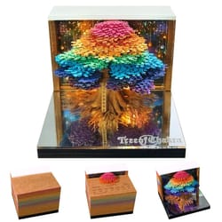 2026 tear away 3d paper calendar tree