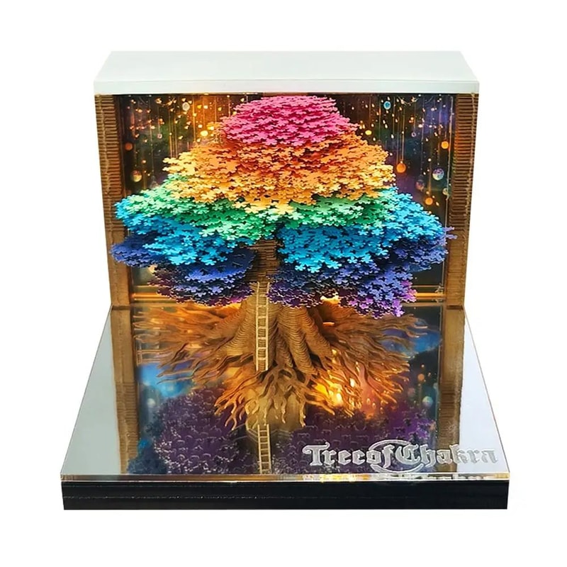 2026 Tear Away 3D Paper Calendar Tree 6