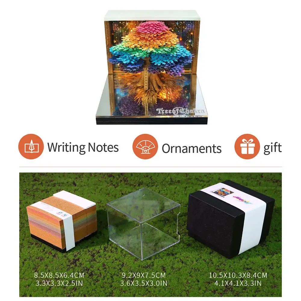 2026 Tear Away 3D Paper Calendar Tree 15