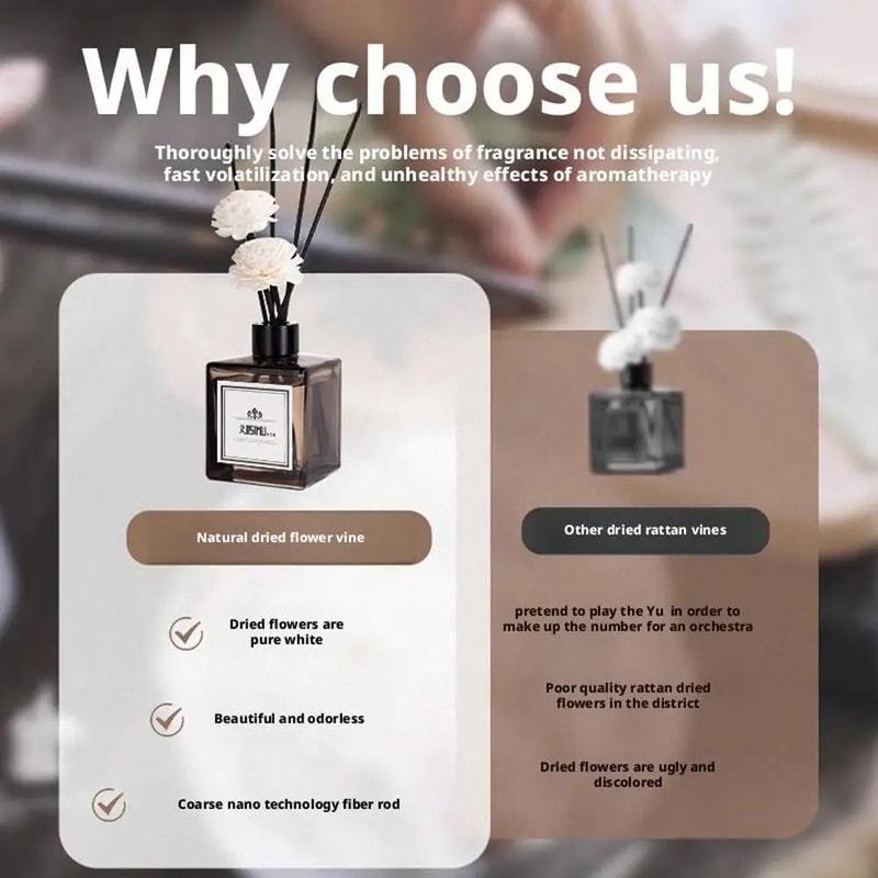 Jasmine Reed Diffuser Set For Home 11