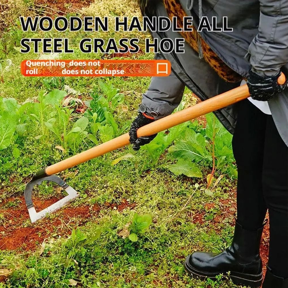 Shovel Shaped Steel Weeding Hoe Tool 4