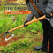 Shovel Shaped Steel Weeding Hoe Tool 4