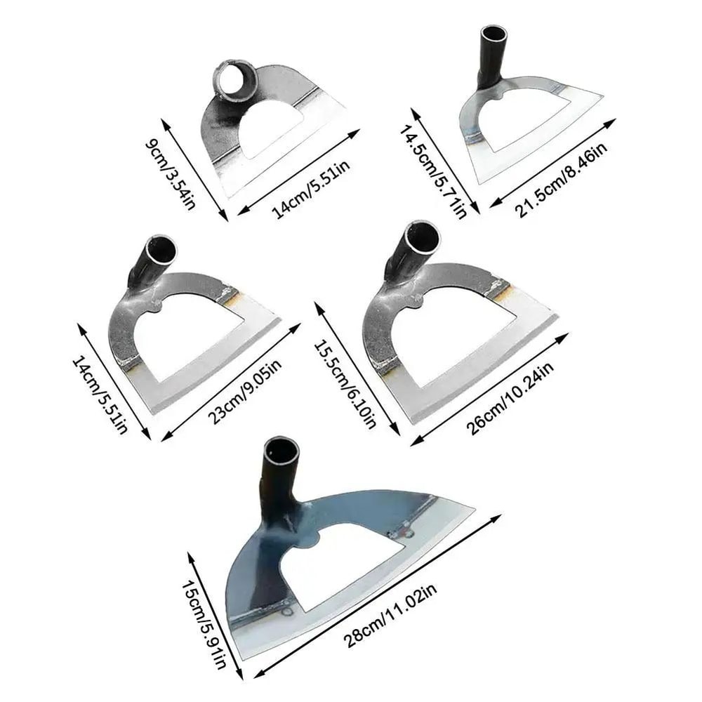 Shovel Shaped Steel Weeding Hoe Tool 12