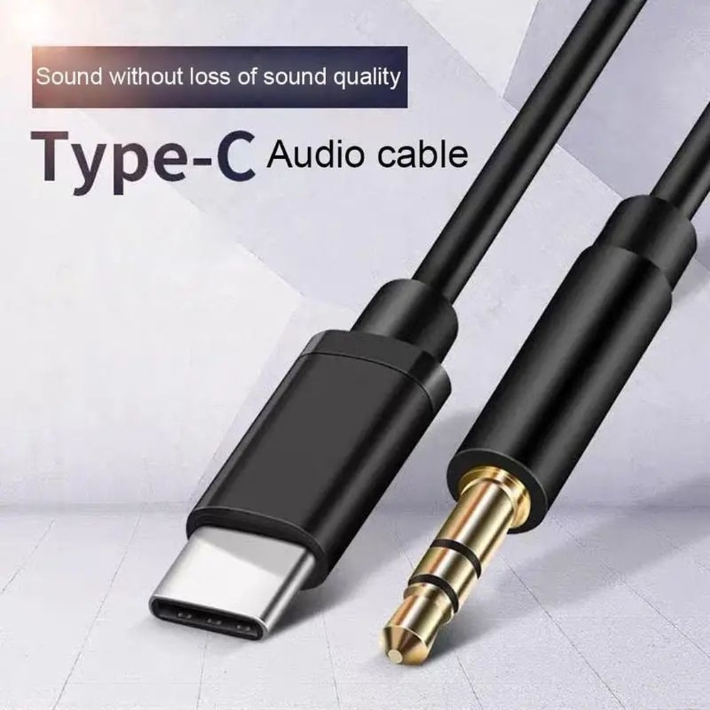 USB C To 35mm Aux Audio Cable 1