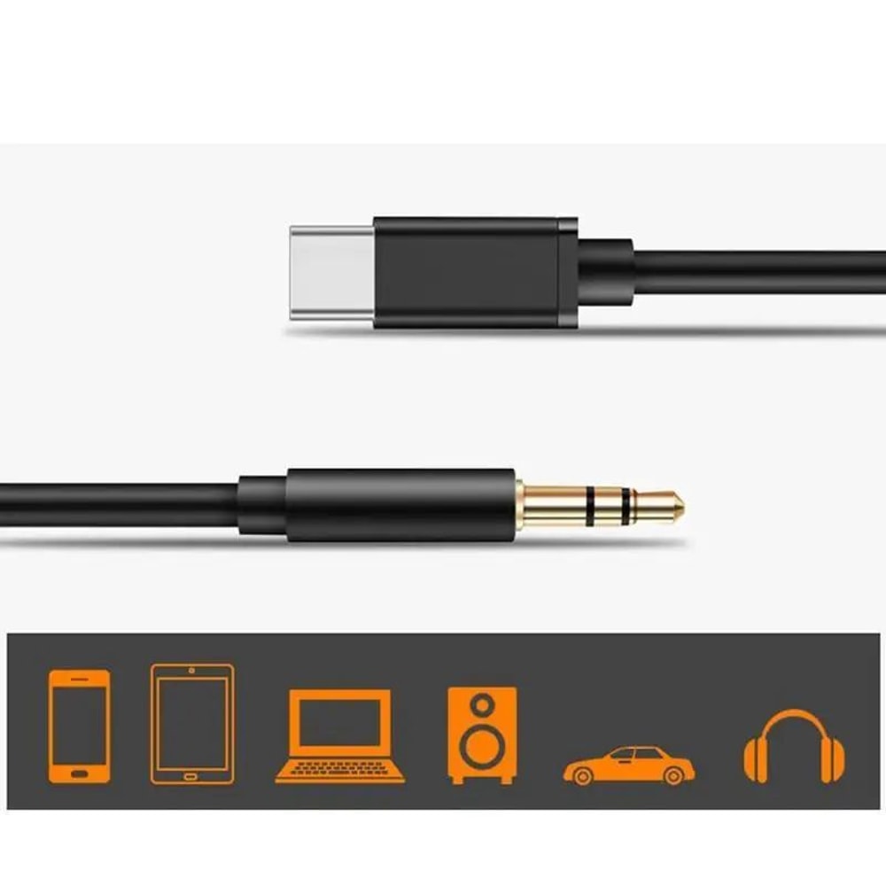 USB C To 35mm Aux Audio Cable 6