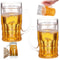 Realistic Double Layer Fake Beer Mug 0