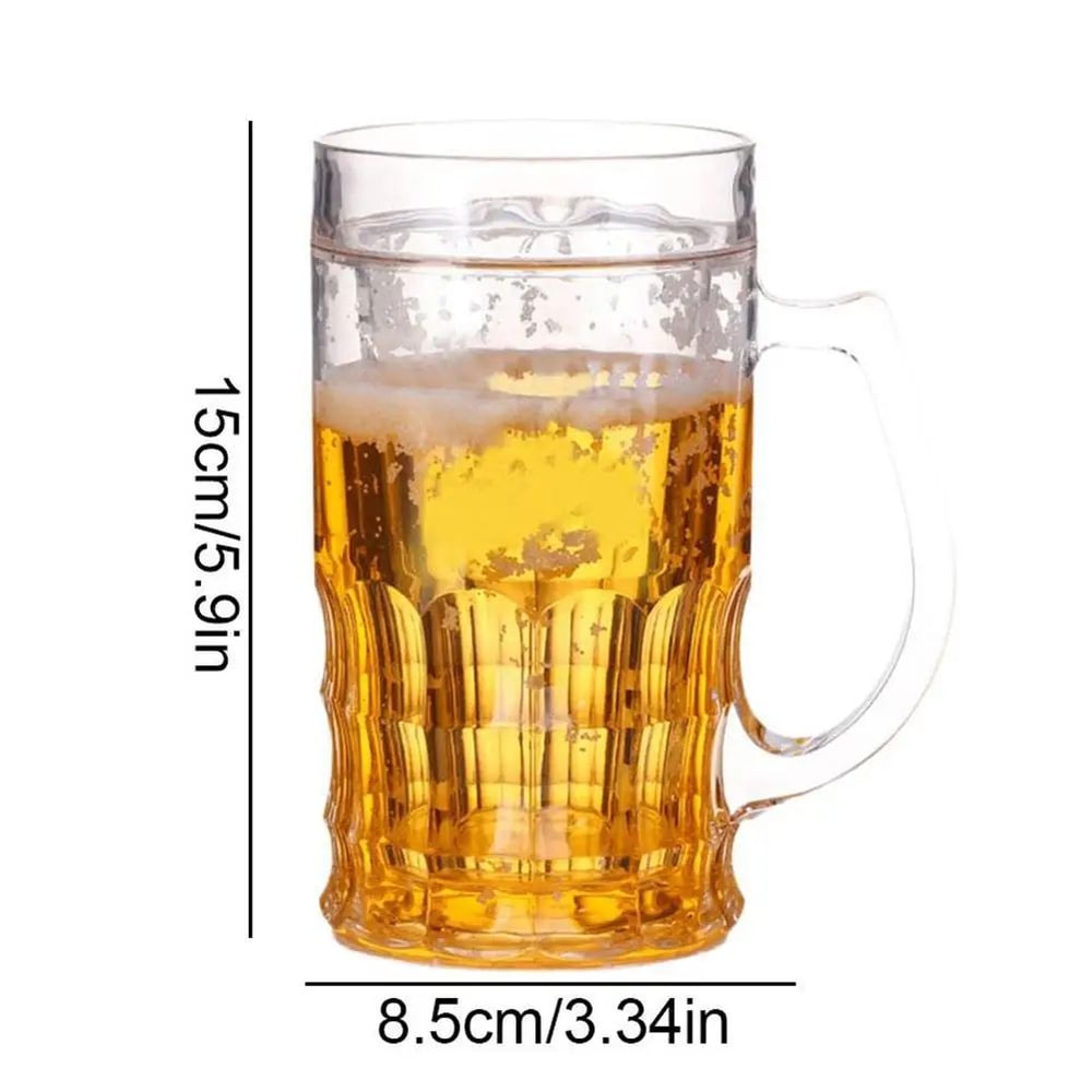 Realistic Double Layer Fake Beer Mug 8